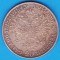 MONEDA DIN ARGINT AUSTRIA - 20 KREUZER 1843, LIT. A, CU PATINA - FOARTE RARA