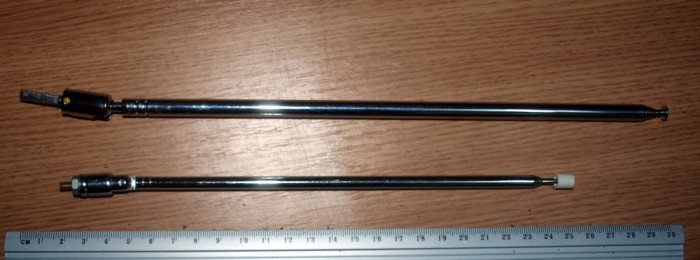 LOT 2 ANTENE / ANTENA RADIO , NEFOLOSITE + 2 BUTOANE RADIO