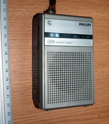 RADIO VECHI PHILIPS 098 POCKET foto