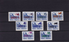 ROMANIA 1998 ,LP 1459 , HOTELURI SI CABANE 91 SUPRATIPAR ZODIAC MNH foto