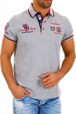 Tricou Polo Carisma Gri 4011 foto