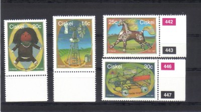 CISKEI 1987, Jucarii, serie neuzată, MNH foto