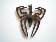 Lant cu Pandantiv Spiderman logo foto