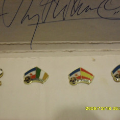 Lot insigne C.M. Spania 1982