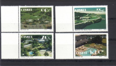 CISKEI 1992, Arhitectura. Hoteluri, serie neuzată, MNH foto