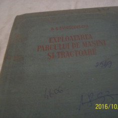 exploatarea parcului de masini si tractoare-b.s. svirscevschi-1954