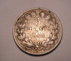Franta 5 Franci 1833 A foto