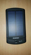 Incarcator solar Silvercrest pentru telefoane foto