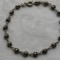 Bratara argint art deco Franta 1930 model floral inlantuit pe 1 rand finuta