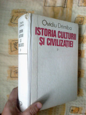 g2 Ovidiu Drimba - Istoria culturii si civilizatiei (volumul 3) foto