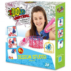 IDO3D - Set 4 Creioane 3D Roz foto