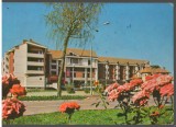 CPI (B7574) CARTE POSTALA - BISTRITA. HOTELUL &quot;COROANA DE AUR&quot;, Circulata, Fotografie