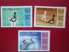 TIMBRE ANGLIA/COLONII BARBUDA SERIE=MNH foto