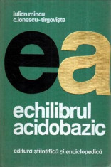 Echilibrul acidobazic - Autor(i): Iulian Mincu si C. Ionescu foto