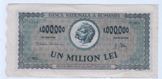 bancnota Romania 1 milion lei 1947 -1000000 lei 1947..... foto