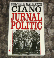 Contele Ciano Galeazzo - JURNAL POLITIC - al Doilea R.M. 2+1 gratis RBK20070 foto