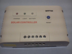 REGULATOR / CONTROLLER SOLAR FOTOVOLTAIC 12V/24V, Model &amp;quot;MPPT 60&amp;quot;- 60A foto