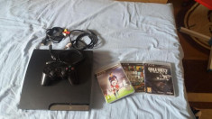 Vand ps3 320 gb in stare impecabila + 3 jocuri gratis + 1 joystick foto