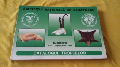 EXPOZITIA NATIONALA DE VANATOARE CATALOGUL TROFEELOR foto