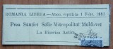 Cumpara ieftin 9 banderole ziare cu timbre ,1986 , 1899 , Capsa , Mantuleasa , Kalimachi ,Ghica