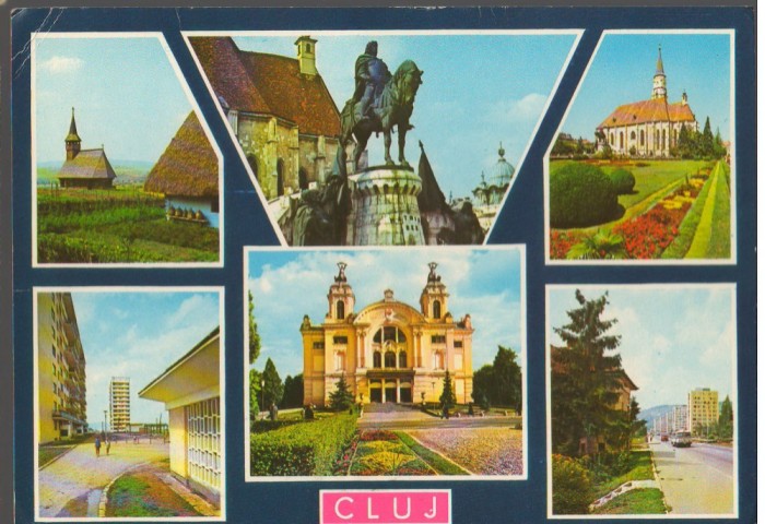 CPI (B7575) CARTE POSTALA - CLUJ. MOZAIC