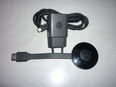 Google Chromecast Hdmi Streaming Media Player Model NC2-6A5 foto