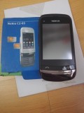 Telefon mobil Nokia C2-03 negre noi, Neblocat, Smartphone