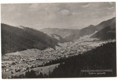 CPI (B7597) CARTE POSTALA - CAMPULUNG MOLDOVENESC. VEDERE GENERALA, RPR foto