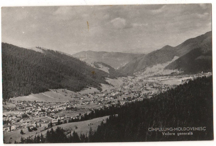 CPI (B7597) CARTE POSTALA - CAMPULUNG MOLDOVENESC. VEDERE GENERALA, RPR