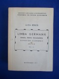 Cumpara ieftin LUCIA BERCIU - LIMBA GERMANA_MANUAL INVATAMANTUL SUPERIOR ECONOMIC (I-II)-1977 *