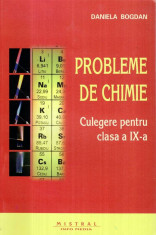 Probleme de chimie - Culegere pentru clasa a IX- a - Autor(i): foto