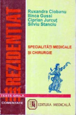 Specialitati medicale si chirurgie - 1111 teste grila comentate pentru rezidentiat - foto