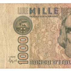 SV * Italia 1000 LIRE 1982 (Marco Polo) -VF