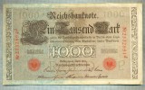 A1003 BANCNOTA-GERMANIA-1000 MARK -ANUL 1910 -SERIA 2332894-starea care se vede