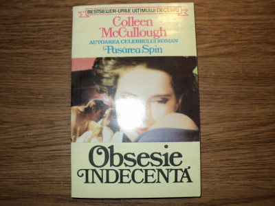 Obsesie indecenta de Colleen McCullough foto