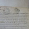 Manuscris vechi pe piele din 1768