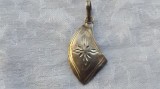 argint MEDALION YEMENIT etnic TRIBAL gravat manual VECHI vintage UNIC de efect