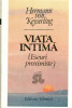 VIATA INTIMA (Eseuri proximiste ) - Hermann von Keyserling