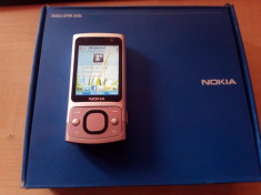 Nokia 6700S Slide Ca Nou la cutie,Argintie,5mpx Dual Led,3G,Ovi Poze reale! foto