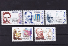 ROMANIA 2005 LP 1681 PERSONALITATI II SERIE MNH foto