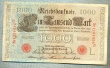 A1006 BANCNOTA-GERMANIA-1000 MARK -ANUL 1910 -SERIA 1298054-starea care se vede