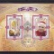ROMANIA 2005 LP 1690 a BENEDICT AL XVI lea BLOC MNH