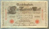 A1004 BANCNOTA-GERMANIA-1000 MARK -ANUL 1910 -SERIA 7764867-starea care se vede