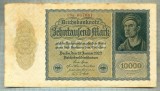 A 1025 BANCNOTA-GERMANIA-10000 MARK-ANUL 1922-SERIA 067061-starea care se vede