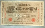 A1009 BANCNOTA-GERMANIA-1000 MARK -ANUL 1910 -SERIA 7897754-starea care se vede