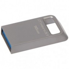 Kingston 16GB DTMicro USB 3.1/3.0 Type-A metal ultra-compact flash drive foto