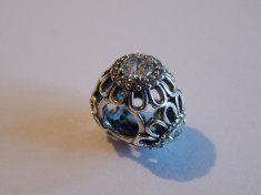 Talisman Pandora autentic -stralucire florala -791260CZ -284 foto