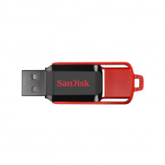 Stick USB 2.0 Sandisk Cruzer Switch 64GB Negru - Rosu foto