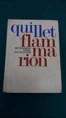 DICTIONNAIRE USUEL QUILLET FLAMMARION /PAR LE TEXTE ET PAR L&amp;#039;IMAGE/1973 foto