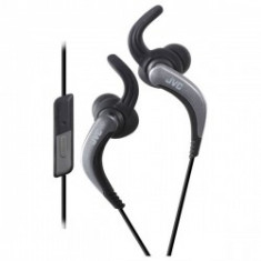 JVC HA-ETR40-B-E Casti sport in-ear lavabile, telecomanda si microfon pe fir - negru foto